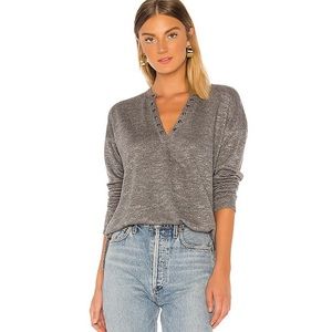 PAIGE Ashton Pullover in Charcoal Heather - NWOT